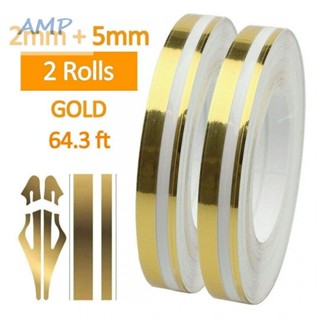 ⚡READYSTOCK⚡Car Stripe Stickers 2pcs Anti-Scratch Decal Double Line For Boats Bike Pin Tape