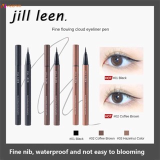 Jill Leen Fine Pencil ปากกาอายไลเนอร์สีสันสดใส Smooth And Quick Drying Novice veemm