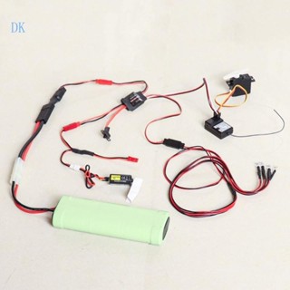 ตัวควบคุมความเร็วไฟฟ้า DK 30A พร้อมเบรก 4V-8V ESC 1 16 1 18 1 24 สําหรับรถบังคับ