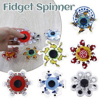 ของเล่น Fidget Spinner Naruto Among Us Goku Spinning สําหรับเด็ก F8R0