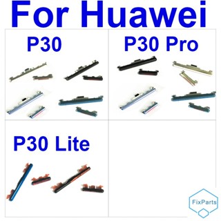 ปุ่มปรับระดับเสียงด้านข้าง อะไหล่ซ่อมแซม สําหรับ Huawei P30 P30pro P30 Lite P30pro P30lite