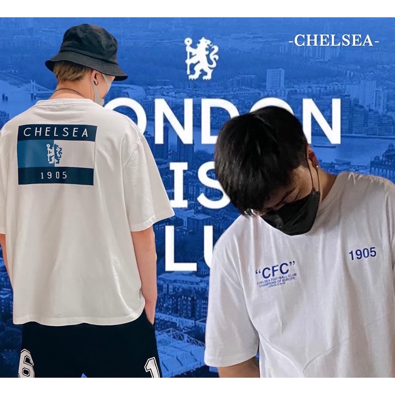 แฟชั่น เสื้อ Oversize ลาย Chelsea 1905 - KAMII