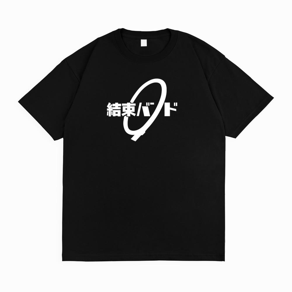การออกแบบเดิมเสื้อยืด พิมพ์ลาย Kessoku BAND BOCCHI THE ROCK! | เสื้อยืด พิมพ์ลายการ์ตูนอนิเมะ คุณภาพสูง
