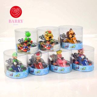 BARRY โมเดลฟิกเกอร์ PVC รูปการ์ตูน Super Mario Monkey Dragon Kart เหมาะกับของขวัญ ของเล่นสําหรับเด็ก