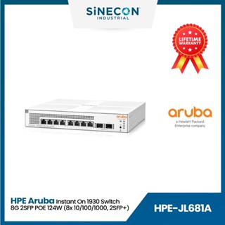 Aruba สวิตช์ Switch Instant On 1930 8G PoE+/2SFP