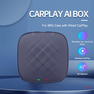 Zzz CarlinKit CarPlay Ai-Box กล่องสตรีมมิ่งไร้สาย สําหรับรถยนต์