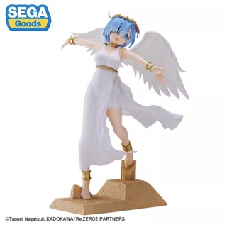 ฟิกเกอร์ SEGA 51397 Scenery Figure Luminasta From Zero Another World Rem Super Ghost Angel ของเล่นสําหรับเด็ก