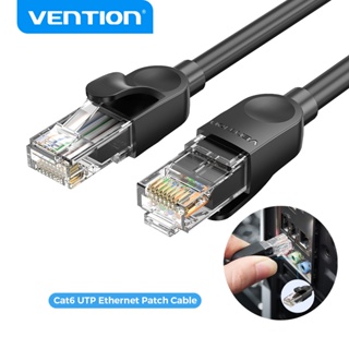 Vention CAT6 สายแลนเครือข่ายอีเธอร์เน็ต UTP 1000Mbps RJ45 Gigabit สําหรับแล็ปท็อป พีซี