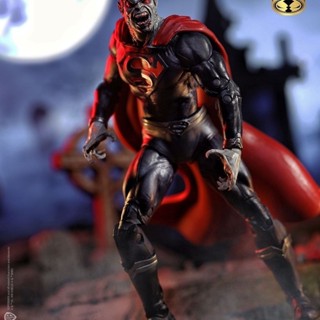 จุด McFarlane Blood Ghost Superman 7นิ้วข้อต่อเคลื่อนย้ายได้เครื่องประดับ dxdq