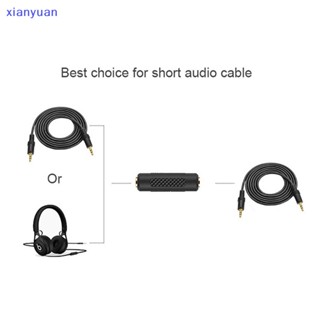 Xianyuan อะแดปเตอร์แจ็คเชื่อมต่อสเตอริโอ ตัวเมีย 3.5 มม. เป็นตัวเมีย 3.5 มม. XY
