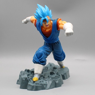 โมเดลฟิกเกอร์ Pvc รูปปั้นอนิเมะ Dragon Ball Vegetto ผมสีฟ้า ขนาด 20 ซม. ของเล่นสะสม ของขวัญ สําหรับตกแต่งบ้าน