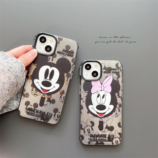 เคสโทรศัพท์มือถือ Tpu นิ่ม แบบใส ลายมิกกี้ มินนี่เมาส์ สําหรับ iPhone 14 Pro Max 13 12 11