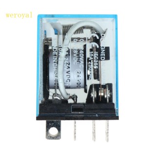 Weroyal รีเลย์พาวเวอร์ MY4NJ LY2NJ MY2NJ MY4N-J AC 220V สําหรับ DC 24V 10A 8 Pin