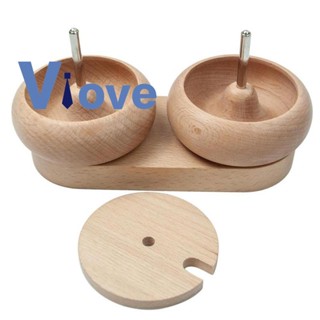 เครื่องสปินเนอร์ลูกปัดชามคู่ สําหรับทําเครื่องประดับ งานฝีมือ DIY