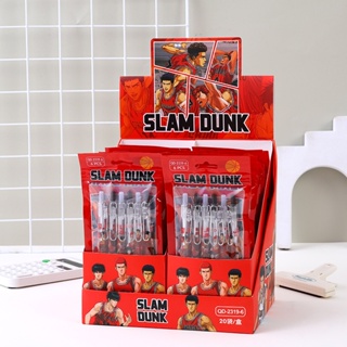 ปากกาลูกลื่น หมึกสีดํา ลายการ์ตูนแอนิเมชั่น SLAM DUNK เครื่องเขียน สําหรับนักเรียน