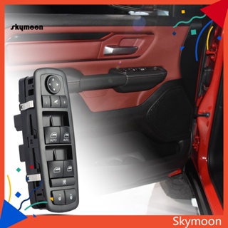 Skym* สวิตช์ปุ่มกดหน้าต่าง ABS ป้องกันรอยขีดข่วน ความไวสูง 68110867Ab สําหรับ Chrysler Dodge-Ram 1500