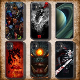 เคสโทรศัพท์ TPU แบบนิ่ม ลาย C180 Shadow Fiend Dota 2 สําหรับ iPhone SE 2020 12 Mini 13 Pro Max