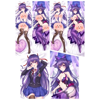 Date A LIVE Yatogami Tohka Princess Dakimakura ปลอกหมอนอิง 50 * 150 ซม.