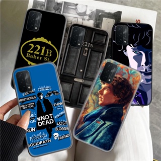 เคสโทรศัพท์มือถือแบบนิ่ม ลาย Sherlock Holmes C182 สําหรับ OPPO A12E A15 A15S A53S A55 A56 A53 A32 A16 A16S A54S A54 A8 A31