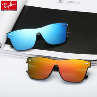 Ray * Ban แว่นตากันแดด เลนส์โพลาไรซ์ ระดับไฮเอนด์ แฟชั่นยุโรป และอเมริกา RB4440 Q5YS