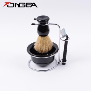 อุปกรณ์ตัดผม ชุดภู่โกนหนวด ชุดโกนหนวด สำหรับผู้ชาย Manual shaver shaving set for mens care shavers