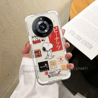 ใหม่ เคสโทรศัพท์มือถือแบบนิ่ม กันกระแทก ลายการ์ตูน Charlie Snoopy สําหรับ Realme 11 Pro Pro+ 10T 10 Pro Pro+ 4G 5G 2023 เคส Phone Case