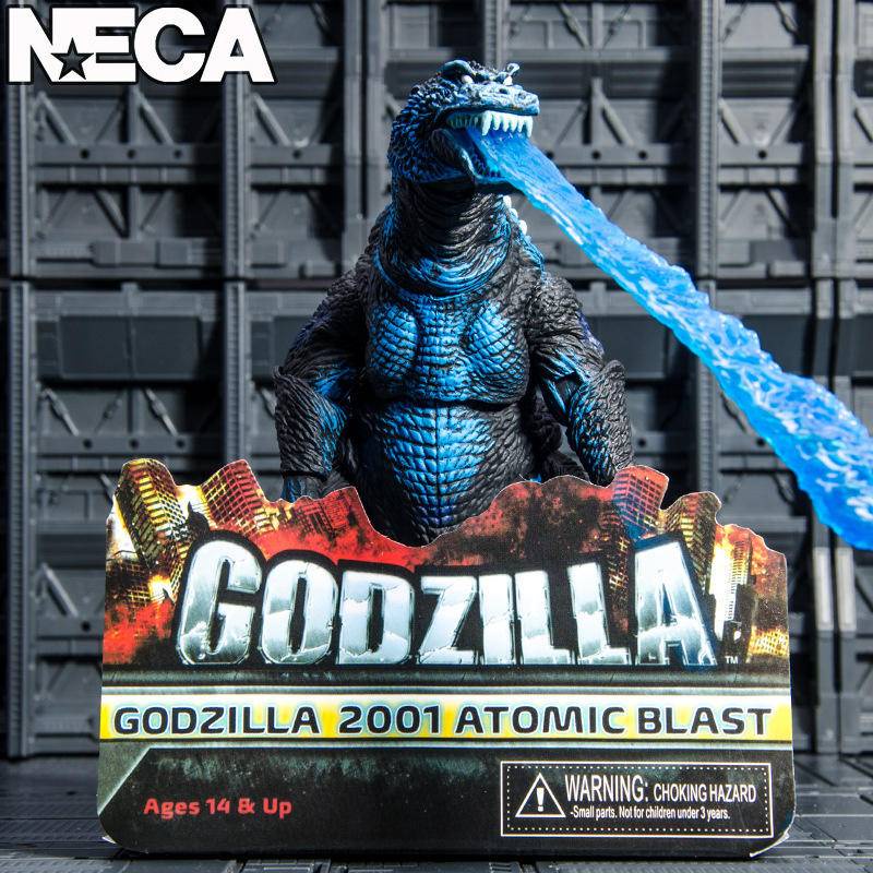 Nace Monster GODZILLA Atomic Attack Version ตุ๊กตาฟิกเกอร์ ขยับได้ ขนาด 23 ซม. 2001