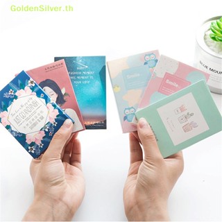 Goldensilver กระดาษเช็ดทําความสะอาดผิวหน้า แบบพกพา 100 ชิ้น ต่อชุด