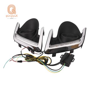 ไฟตัดหมอกเดย์ไลท์ LED DRL สําหรับ Mitsubishi Attrage Mirage G4 2012-2015