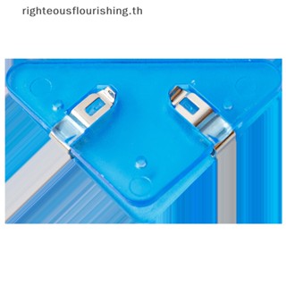 Righteousflourishs.th คลิปหนีบมุมหนังสือ แบบใส ทรงสามเหลี่ยม หลากสี สําหรับสํานักงาน โรงเรียน 10 ชิ้น