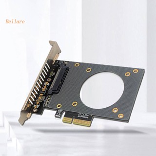 การ์ดขยาย U.2 SFF-8639 เป็น PCI-E X4 4000MB/s รองรับ SSD GEN4 [Bellare.th]