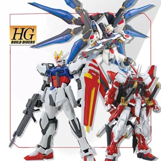 โมเดลกันดั้ม EG Nuba Batos HG Red Heresy Free ขนาดใหญ่ สีแดง