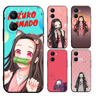 Huawei Y9 Prime Y9 2019 Y9S Y7 Pro 2019 Y7 Y6 P Y6 Pro เคสโทรศัพท์มือถือแบบนิ่ม ลายดาบพิฆาตอสูร Nezuko สําหรับ