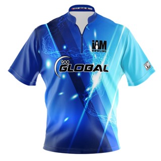 เสื้อโปโลแขนสั้น ลายทีมชาติฟุตบอลชั้นนํา 900 Global DS 1542-9G 3D