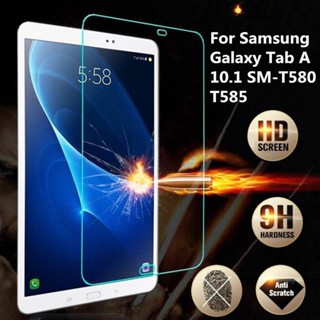 ฟิล์มกระจกนิรภัยกันรอยหน้าจอ สําหรับ Samsung Galaxy Tab A 10.1 SM-T580 T585 ☆สไตล์ตะวันตก