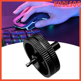 [Koolsoo] ล้อเลื่อนเมาส์ 2.3 ซม. สีดํา แบบเปลี่ยน สําหรับ Logitech G102 G102 G304 G305