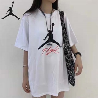 เสื้อยืดแขนสั้นลําลอง คอกลม ลาย Jordan Original เหมาะกับใส่เล่นกีฬากลางแจ้ง สําหรับผู้ชาย และผู้หญิง