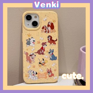 Venki - เข้ากันได้สำหรับ เคส iphone 11 เคสไอโฟน เคสไอโฟน11 เป็นมิตรกับสิ่งแวดล้อม Degradable Case Smooth Protective Wheat Case Fresh Multi Breed Dog Compatible iPhone 14 Pro max 13 Pro max 12 Pro Max 11 xr xs max 7 8 Plus
