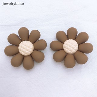 [jewelrybase] กิ๊บติดผมเรซิ่น รูปดอกทานตะวัน คุณภาพสูง 10 ชิ้น