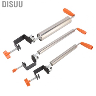 Disuu Rolling Pin  Wide Application 360° Rotation Double Roller for Bread