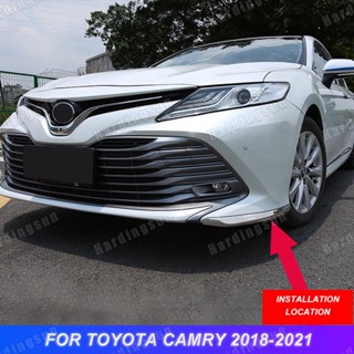 พลั่วกันชนหน้ารถยนต์ กันรอยขีดข่วน อุปกรณ์เสริม สําหรับ Toyota Camry 2018 2019 2020 Sports V6 XSE SE