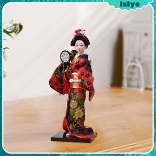 [Lslye] ตุ๊กตาฟิกเกอร์ รูปปั้น Geisha สไตล์ญี่ปุ่น สําหรับตั้งโต๊ะ