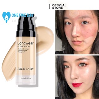 Sace LADY คอนซีลเลอร์ รองพื้น เนื้อลิขวิด กันน้ํา ติดทนนาน 15 มล. F7X6