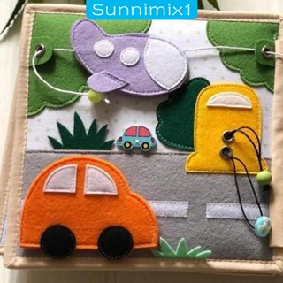 [Sunnimix1] หนังสือกิจกรรมมอนเตสซอรี่ กิจกรรมนุ่ม สําหรับเด็ก ทุกเพศ ทุกวัย