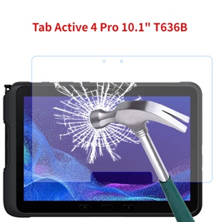 ฟิล์มกระจกนิรภัยกันรอยหน้าจอแท็บเล็ต สําหรับ Samsung Galaxy Tab Active 4 Pro 10.1 นิ้ว T636 2022