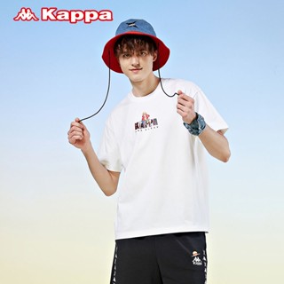 เสื้อยืดแขนสั้น พิมพ์ลายการ์ตูนวันพีช Kappa Kappa สําหรับผู้ชาย และผู้หญิง