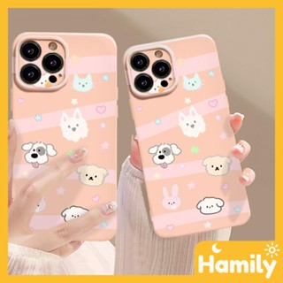 For iPhone 11 iPhone Case Pink Glossy TPU Soft Shell Shockproof Photo Cover Camera Cute Animal Compatible with iPhone 14 13 Pro max 12 Pro Max xr xs max 7 8