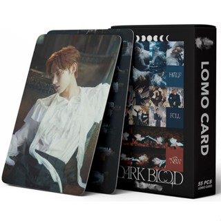 พร้อมส่ง โปสการ์ดโลโม่ อัลบั้ม EN-HYPEN DARK BLOOD Sunoo Heeseung Jay Jake Niki Sunghoon Jungwon Kpop 55 ชิ้น ต่อกล่อง