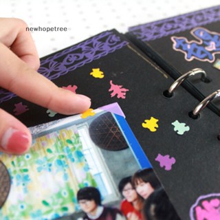 [newhopetree] ใหม่ สติกเกอร์ติดมุมสมุดภาพ มีกาวในตัว 1 แผ่น 102 ชิ้น