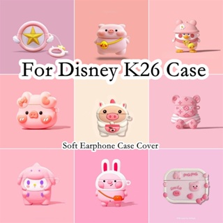 【Case Home】เคสหูฟัง แบบนิ่ม กันกระแทก ลายการ์ตูนดิสนีย์ K26 K26